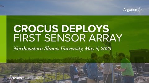 CROCUS Deploys First Sensor Array at Northeastern Illinois University
