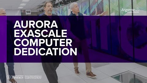 Celebrating the Aurora Exascale Computer Dedication with U.S. Energy Secretary Chris Wright